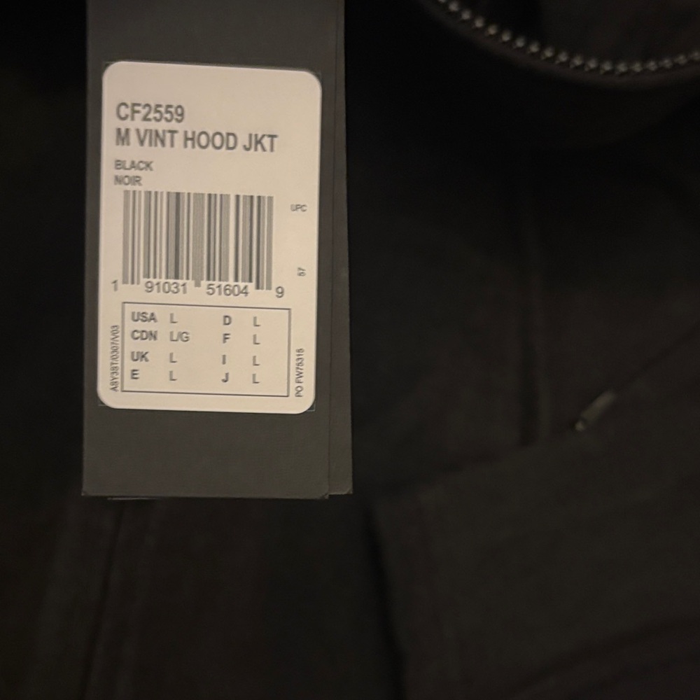 Y-3 Black Zip Up Sweater - Picture 2 of 4